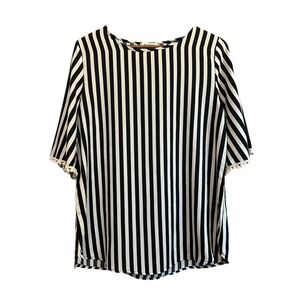 Bom bom polyester short sleeve top size‎ small
